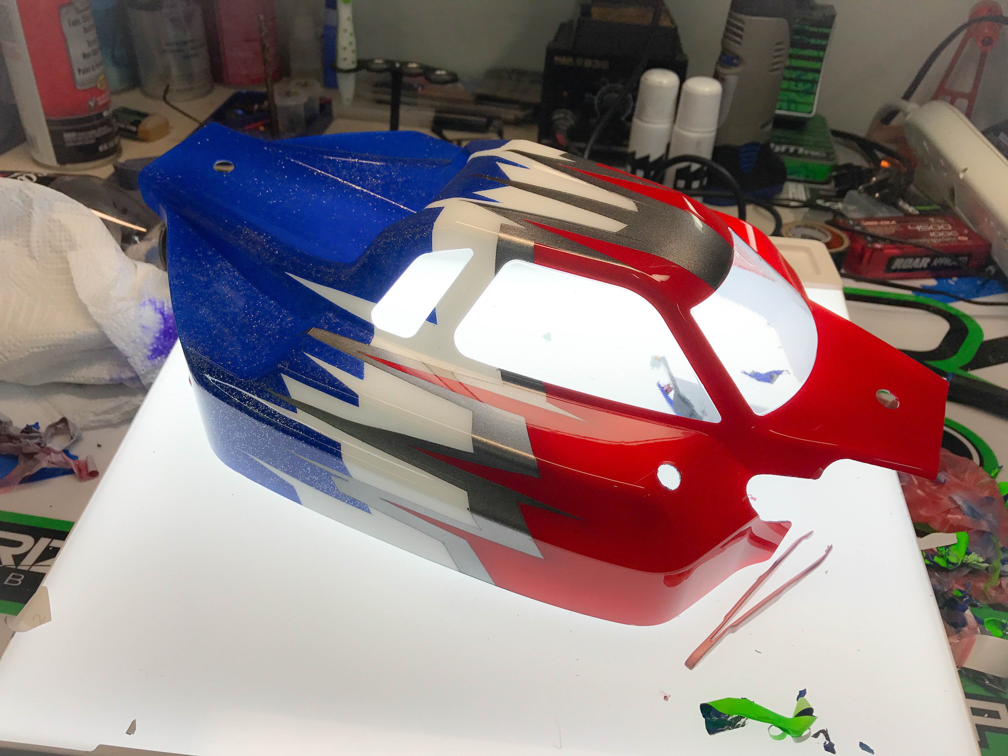 THURSDAY TESTIMONIALS Bittydesign Liquid Mask R/C Car